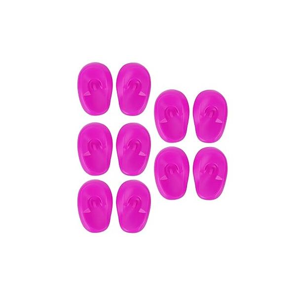 Hair Dye Ear Cover, Cover Protectors For Shower,Hair Dye, Dryer, Bathing, Plastic Shower Reusable Anti Staining Guard