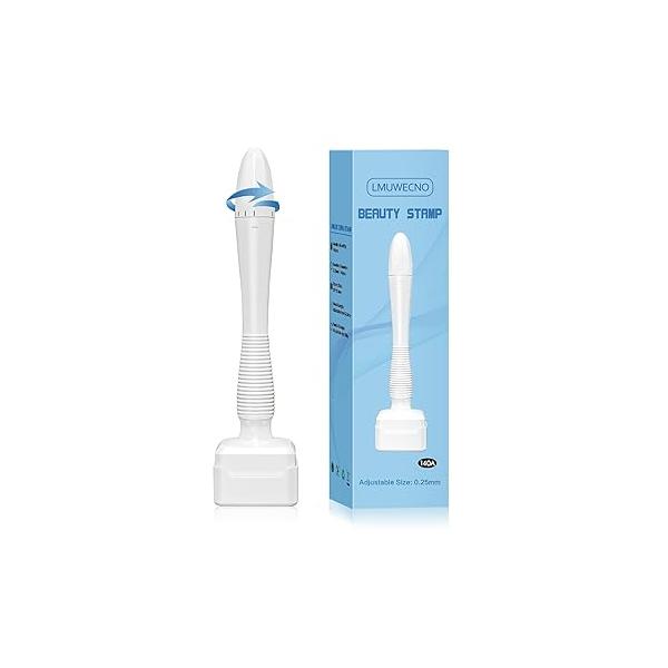 Beauty Derma Stamp, Professional Microneedling Stamp 0.25 mm, DermaStamp for Men Women Home Use