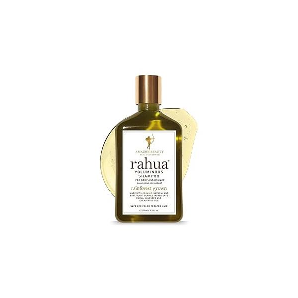 Rahua Voluminous Shampoo, 9.3 Fl Oz, Organic Volumizing Sulfate Free Natural, Plant Based Derived Ingredients, Lavender & Eucalyptus Scent, Hair Care for Fine with Lemongrass Green Tea