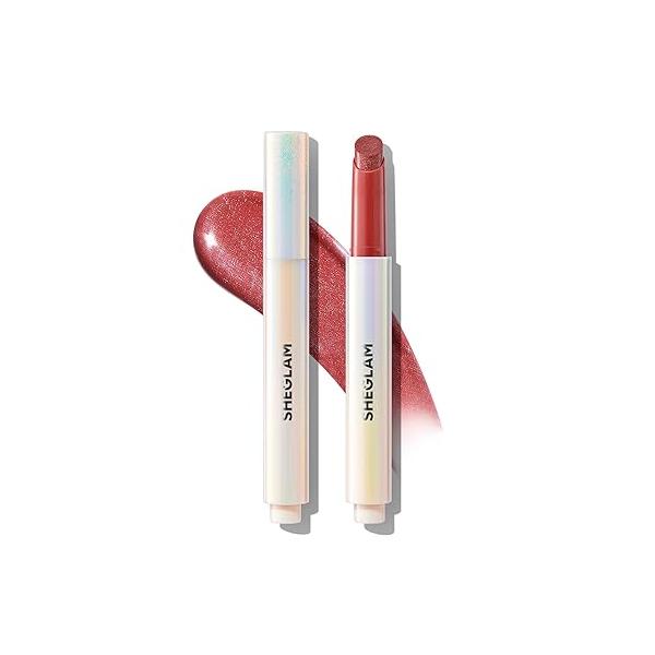 SHEGLAM PoutPerfect Moisturizing Solid Lip Gloss Non Sticky Lipstick with Coconut Oil - Sepia Kiss