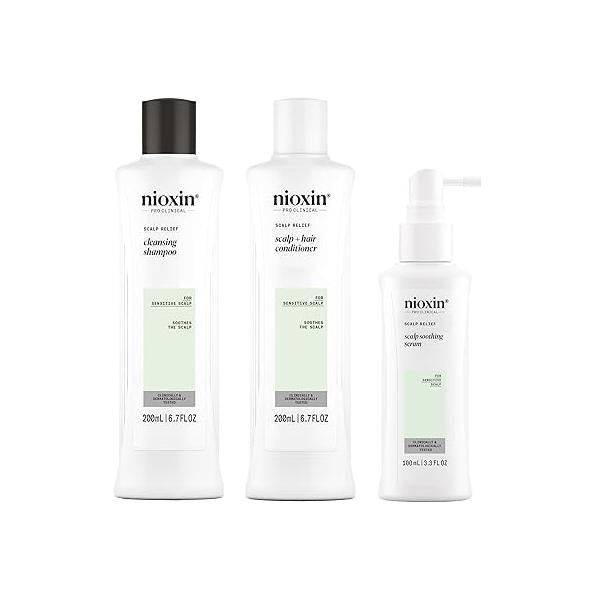 Nioxin Scalp Relief Soothing Serum | Leave-in Treatment for Sensitive Scalp| Made with Aloe Vera and Vitamin E