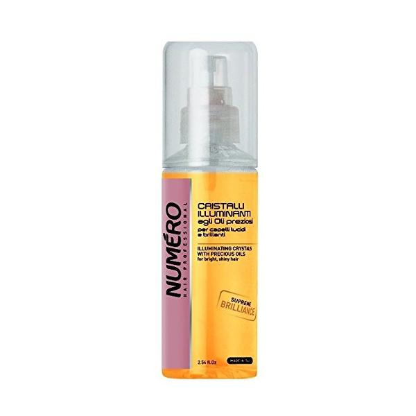 Numero Illuminating Crystals with Precious Oils for bright, shiny Hair, 75 ml./2.5 fl.oz.