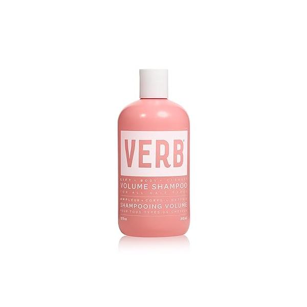 VERB Volume Shampoo - Gently Cleanses + Lifts Flat Hair Sulfate, Paraben and Gluten Free