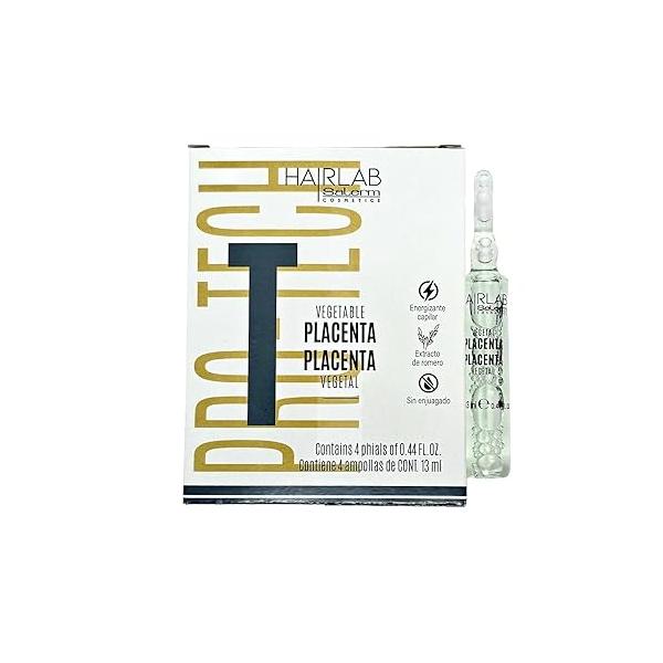 Salerm Vegetable Placenta Restructurer 4 Applications Big Sale, 0.44 Fl Oz (Pack of 4)