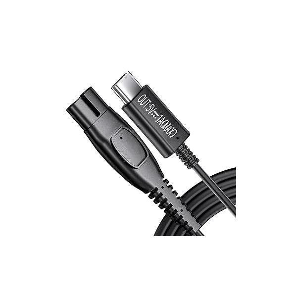 5V USB-C Charger Fit for Philips Norelco One Blade QP2724 QP2834 QP1324, OneBlade 360 Power Cord Shaver MG5910 MG7910 MG9510 MG9520 2400 3900 3600 2600 3000 5000 7000 Series
