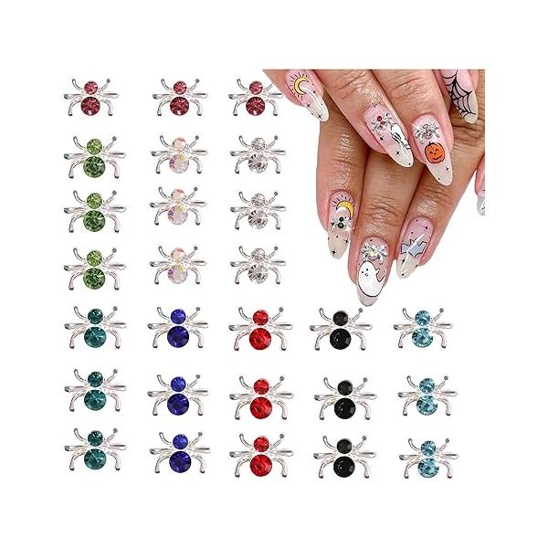 30pcs 3D Metal Bow Charms for Acrylic Nails - Gold, Silver, Gray Alloy Knot Art Accessories Cute Kawaii Tie Jewels Women Girls Manicure