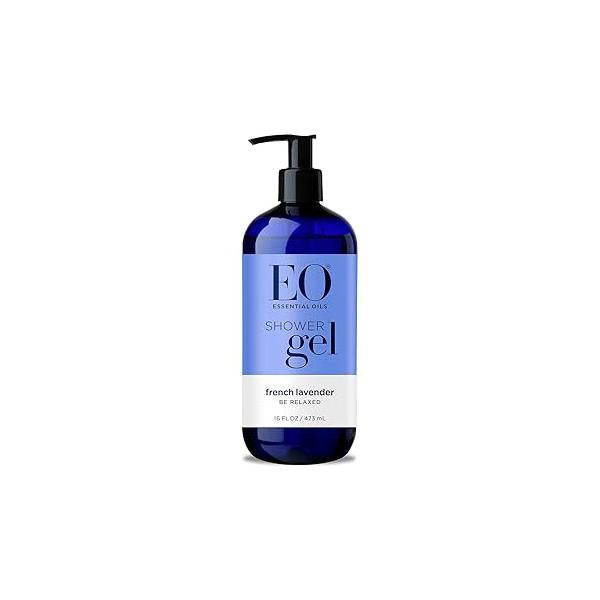 EO Skin-Conditioning Shower Gel - French Lavender 16 Ounces (090740)