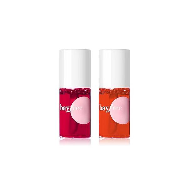 Lip Tint Stain Set, Korean Water Lightweight Non-sticky, Waterproof Long Lasting Liquid Blush & Stain, Transfer-Proof, Matte Finish Color Makeup (fruit platter)