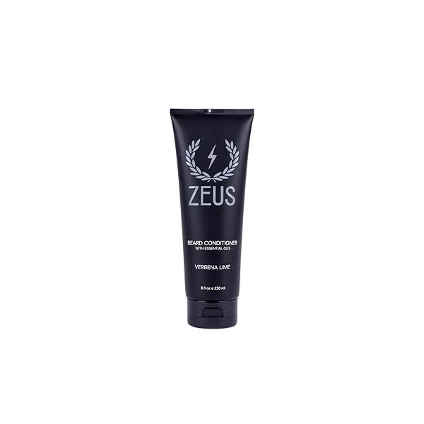 ZEUS Beard Conditioner Wash, Cleansing & Moisturizing Wash with Green Tea Natural Ingredients to Soften - 8 oz. (Made in USA) Sandalwood