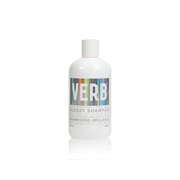 VERB Glossy Shampoo - Cleanses + Adds High Shine for Thick to Coarse Hair Vegan, No Parabens or Harmful Sulfates