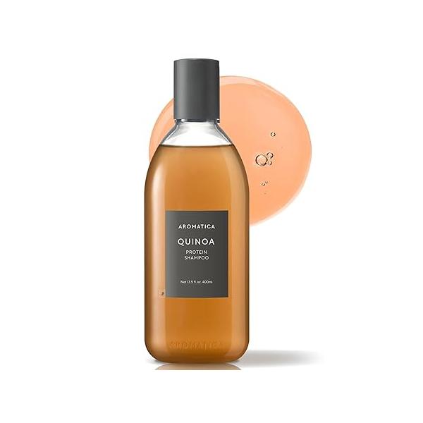 AROMATICA Rosemary Scalp Scaling Shampoo - Thinning Hair Loss Natural Essential oil for Women Vegan Growth Biotin Korean Free from Sulfate, Silicone, and Paraben (13.53 oz)