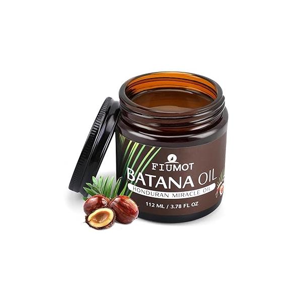 Batana Oil for Hair Growth and Repair, Pure Natural Strengthening Nourishing Scalp, Promotes Healthy Regrowth