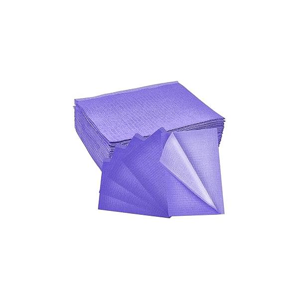 20 Pcs Disposable Nail Art Table Mats,3 Ply Napkins for Acrylic, Mat Paper Sheet, Waterproof Tips Home Salon