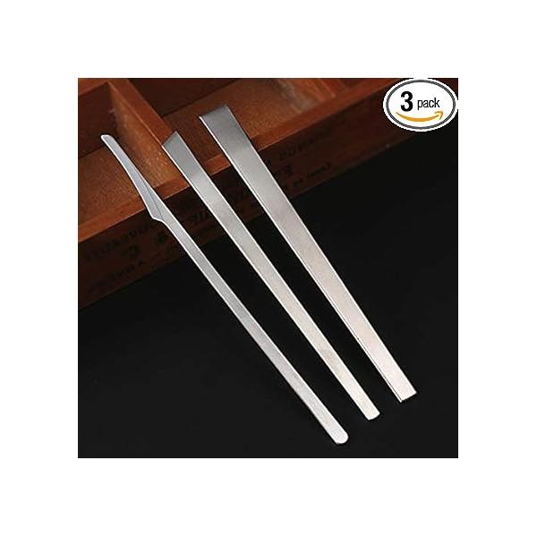 3PCS Stainless Steel Ingrown Toenail Pedicure Knife Set, Professional Foot Repair Sharp Blade Kit for Nail Corn Callus