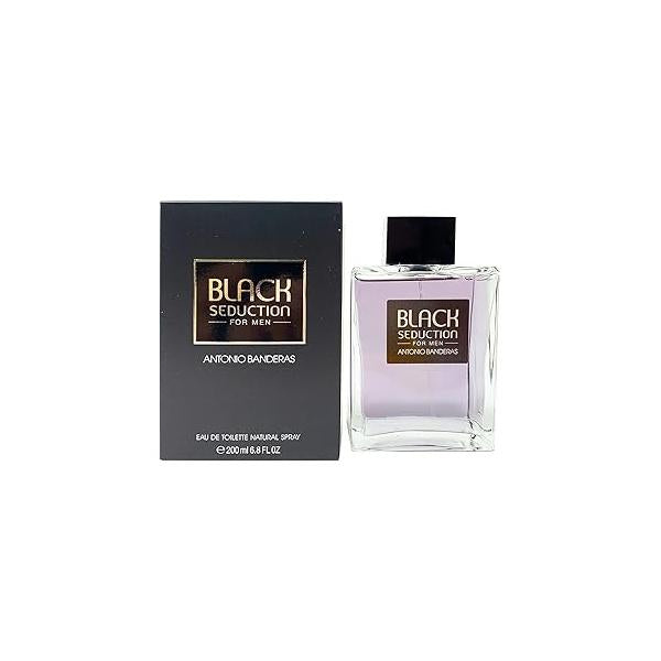 Antonio Banderas Seduction in Black Fragrance, 6.8 Fl Oz