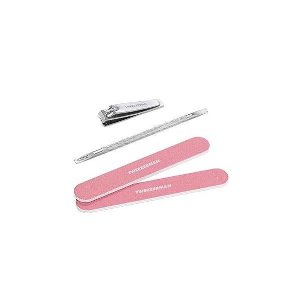 Tweezerman Exclusive Dusty Tea Rose Manicure Set