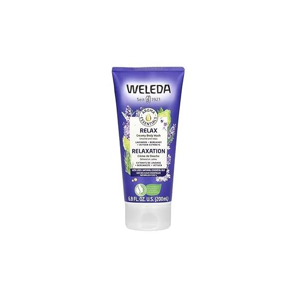 Weleda Aroma Essentials Relax Creamy Body Wash, Parabens Free, 6.8 Fluid Ounce (Pack of 1)