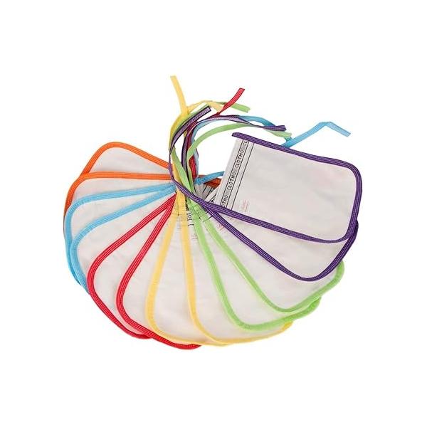 12 Pack Turkish Bath Exfoliating Glove Set for Shower and Spa - Dead Skin Cell Remover Sensitive Body Scrub Mitt Hammam Gloves Exfoliator