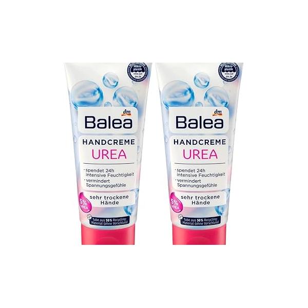 Balea Hand Cream Urea, 100 ml (pack of 2) - German product