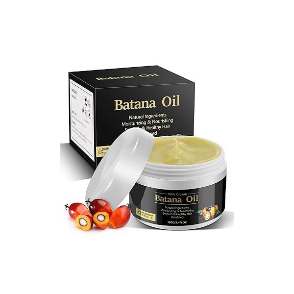 Batana Pure Natural Oil Butter for Hair Growth Unrefined Raw Visibly Thicker and Healthier