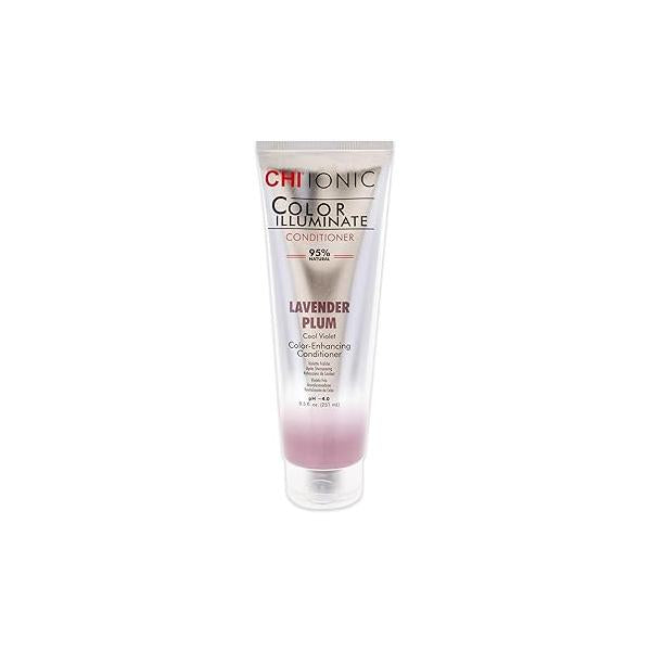 CHI Color Illuminate Conditioner, Helps Maintain Fresh In Natural & Color-treated Hair, Sulfate, Paraben, Cruelty-Free, Mahogany Red, 8.5 Oz