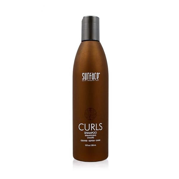 Surface Hair - Curls Moisturizing Shampoo - Defines, Adds Shine, and Provides Frizz Free Style Longevity