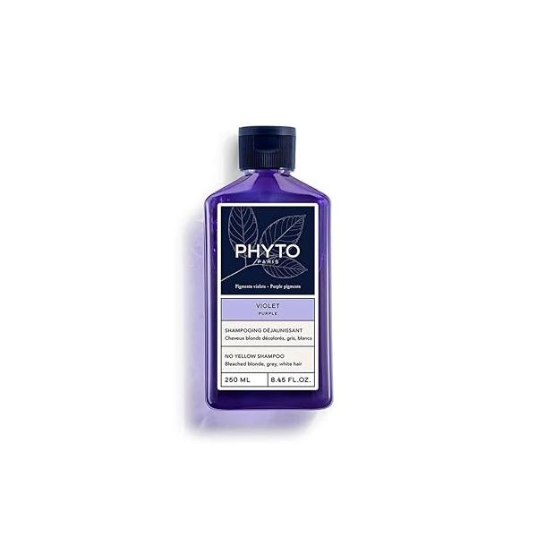 Phyto Purple No Yellow Shampoo - Colour Depositing Shampoo, Anti Brass Toning Neutralizes Tones and Enhances Shine|250 ml