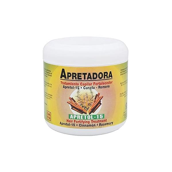 Alopecil Apretadora Fortifying Capillar Treatment With Apretol Cinnamon 16 Ounce, Ounces