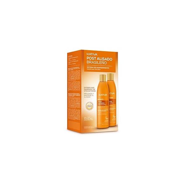 Kativa Tech Post Relaxer Kit X 2 Units (Shampoo + Conditioner 250 Ml Ml) by KATIVA
