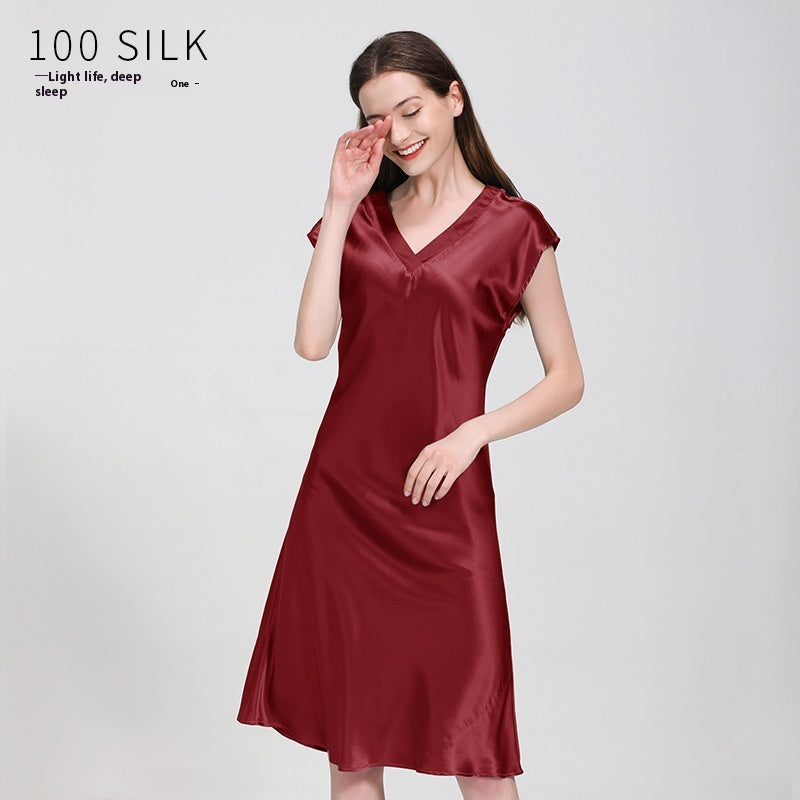 Spring And Autumn Mid-length Light Luxury Skirt