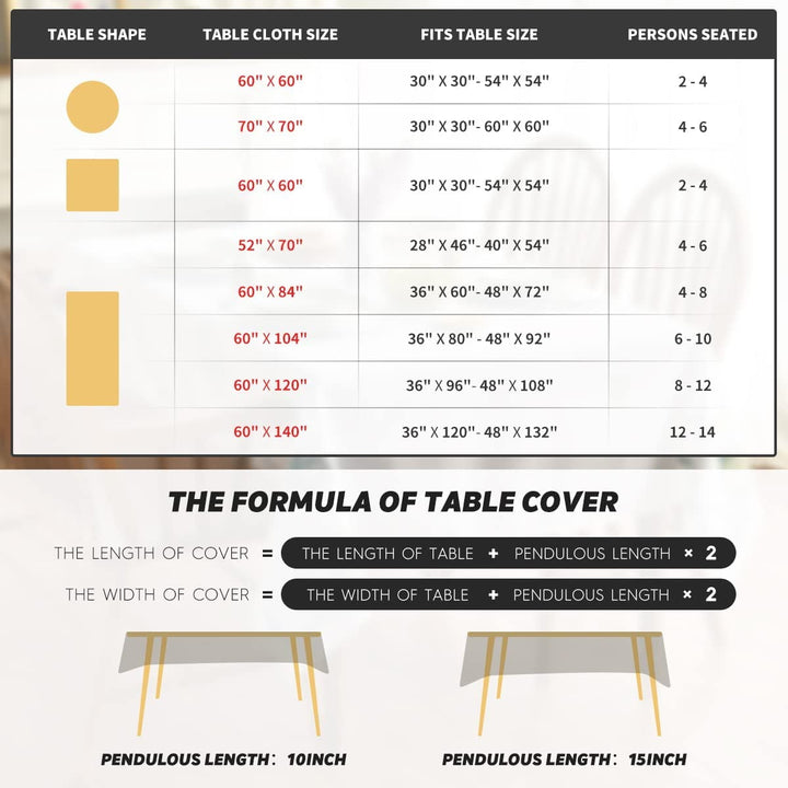 Retro Church Fashionable Multifunctional Rectangular Dustproof Coffee Table Tablecloth Outdoor Party Tablecloth Accessories