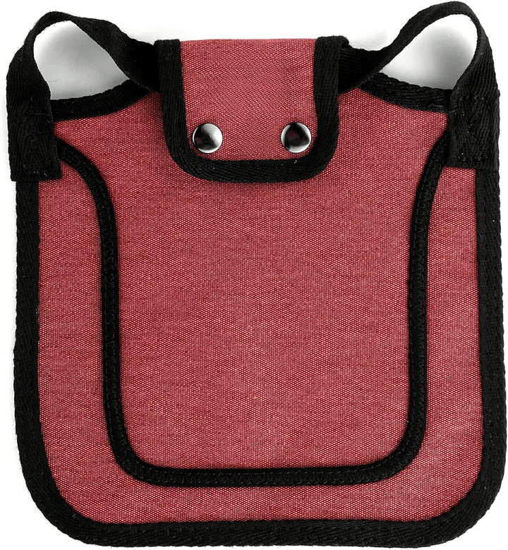 Medium-Large Chicken Saddle with Adjustable Straps, Chicken Apron, Poultry Saver, Pet Supplies, Including Shoulder Cover (Burgundy)