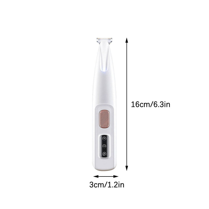 Awdenio Dog Clippers for Grooming, Low Noise Small Dog Clippers with LED Light, Rechargeable Electric Dog Hair Clipper for Pets