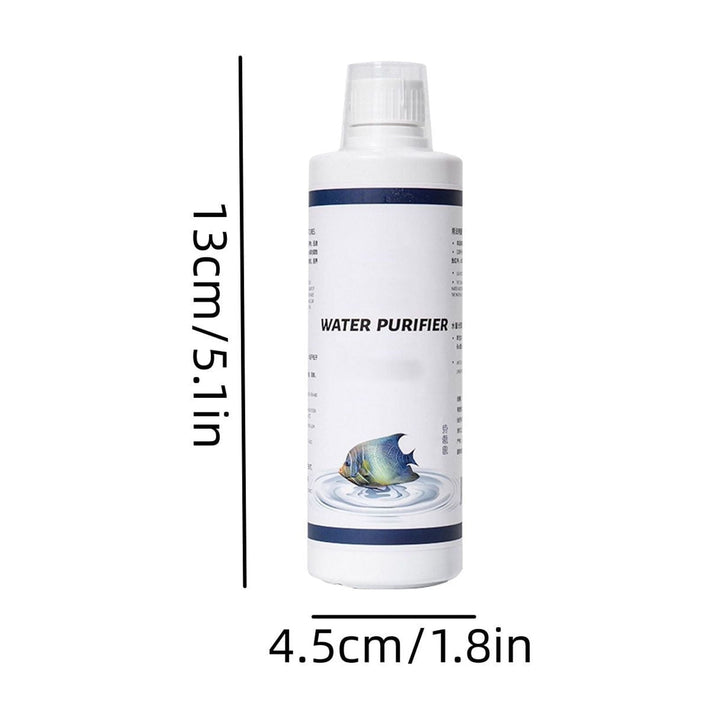 Today's Deals! Water Purifier Freshwater Aquarium Fish Tank Water Clarifier, Cleaning Agent, Water Quality Purifier, Cleaning Cloudy Water, Water Clarifying Agent Flocculant (150 ml)