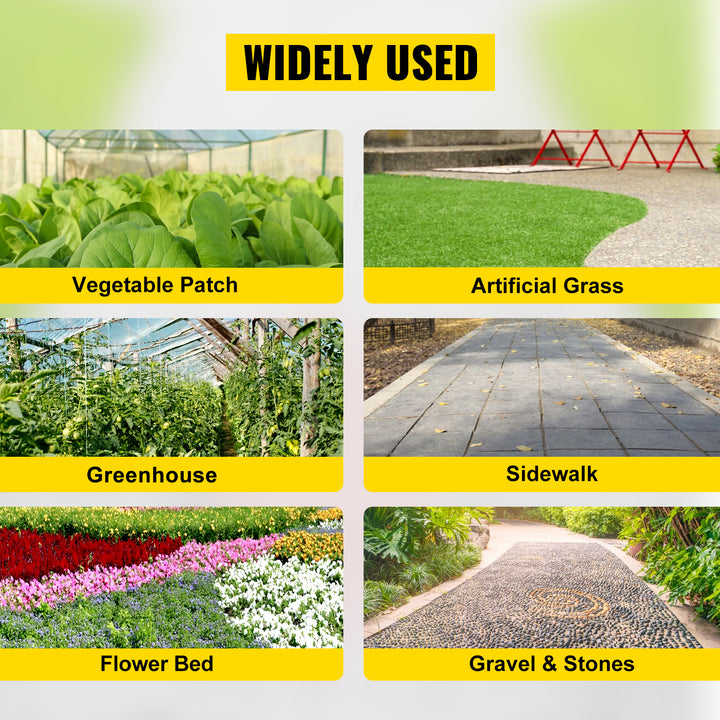VEVOR Landscape Fabric 6ft x 300ft Geotextile Fabric Durable Heavy Duty 1.5oz Ground Cover Woven For Commercial Greenhouse Yard