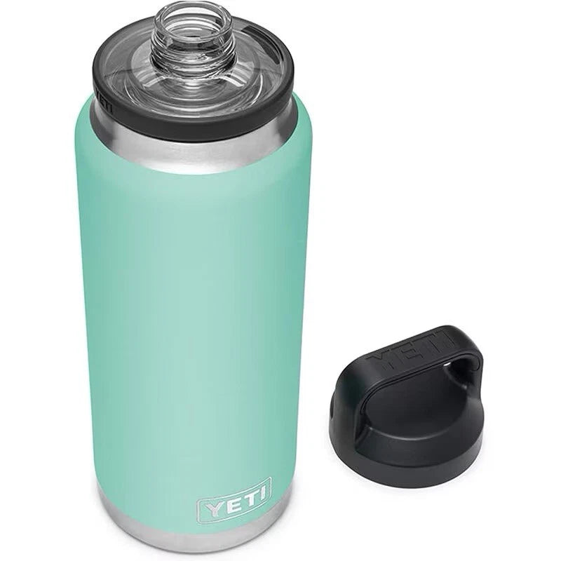 Yeti Rambler 36 oz - SEAFOAM - Bottle with Chug Cap - NEW