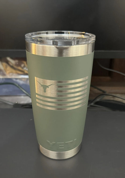 Veterans Day Military Texas Longhorns Limited Ed. Yeti Cups