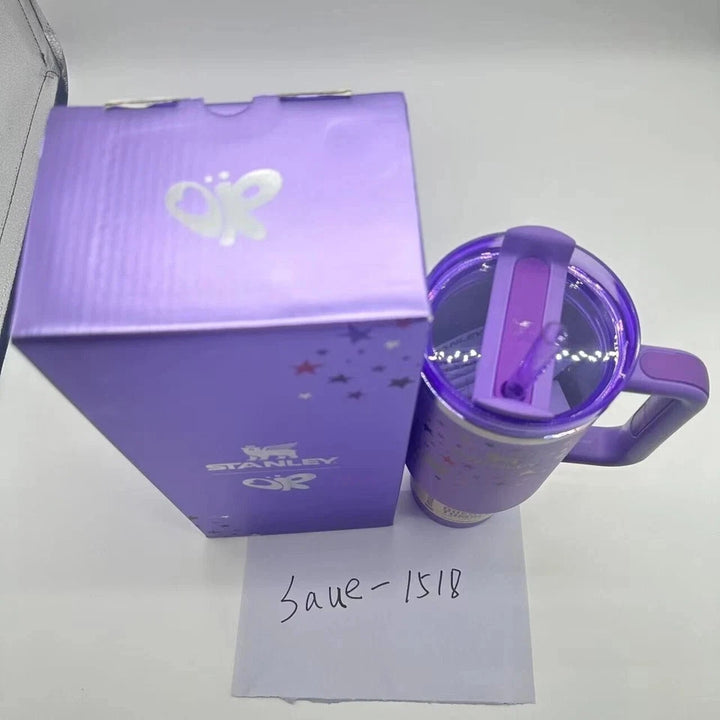 Stanley x Olivia Rodrigo 40oz Purple Quencher H2.0 Tumbler Cup w/ Straw NEW PACK