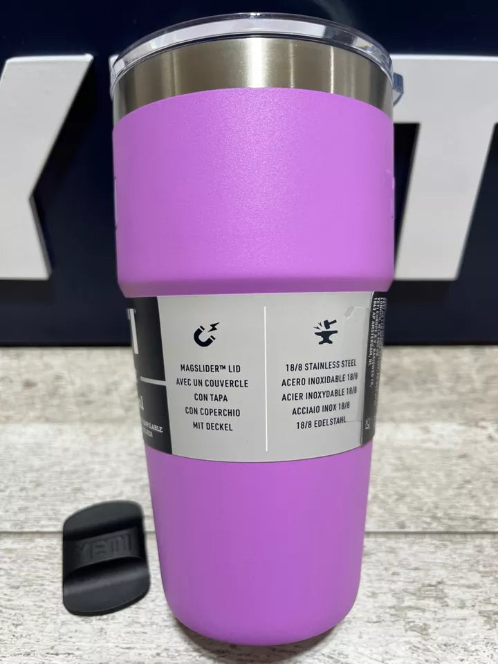 YETI Rambler 20oz Stackable Cup/prev 16oz pint 🏜️DESERT BLOOM!🟣 Matching Mag!vvvvvvv
