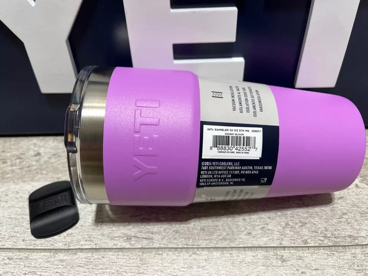 YETI Rambler 20oz Stackable Cup/prev 16oz pint 🏜️DESERT BLOOM!🟣 Matching Mag!