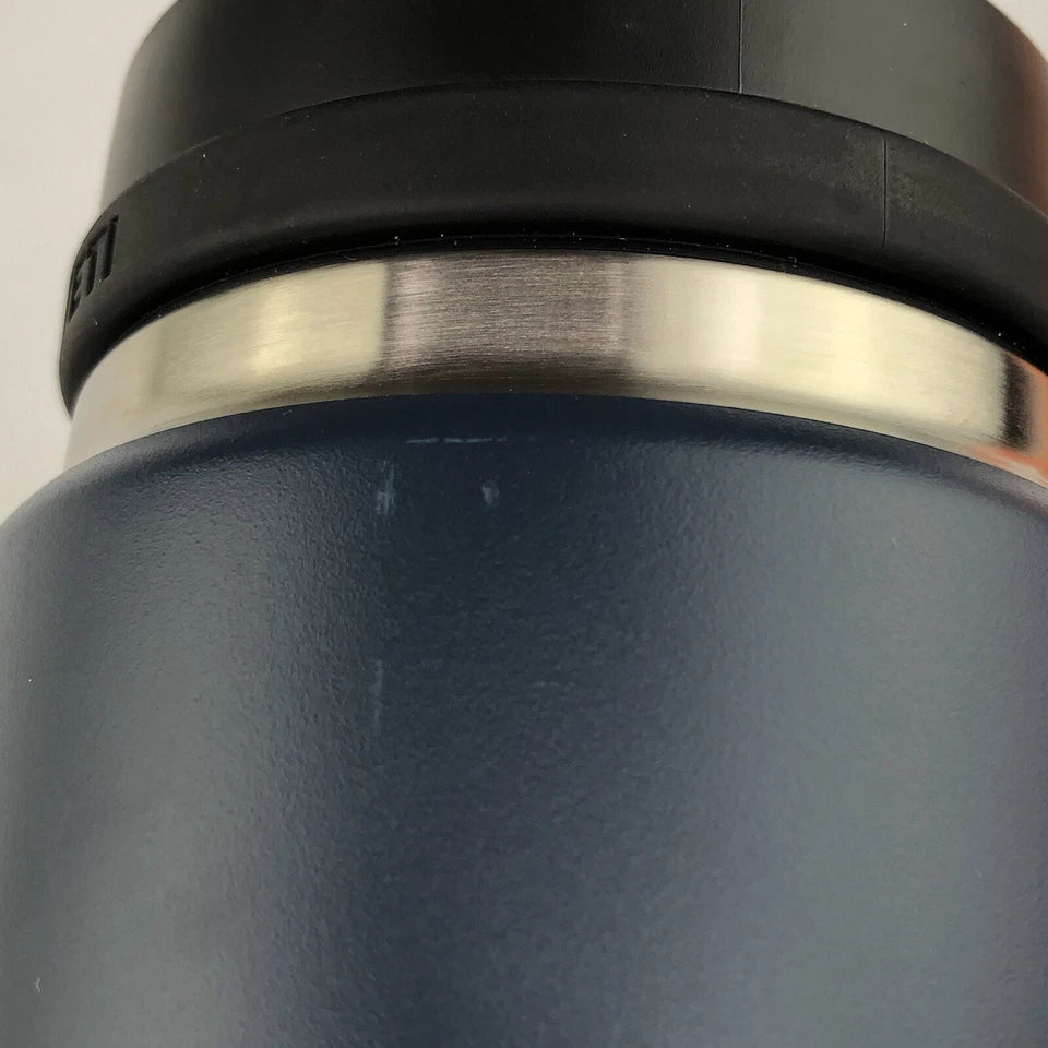 YETI Rambler Carnival Cruise Celebration 26 Oz Tumbler Cup w/Chug Cap Navy Blue