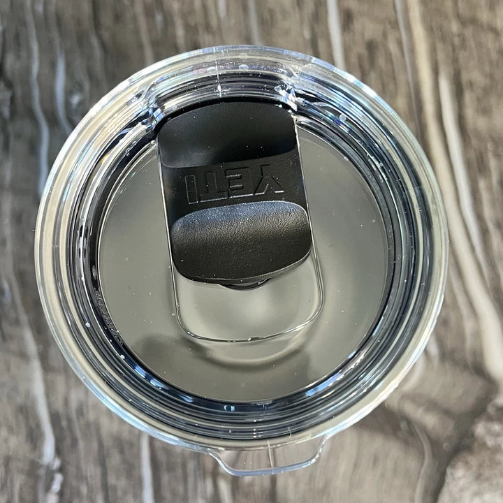 YETI 20 Oz Rambler Tumbler Navy MAGSLIDER Lid Austin Keep It Wild Never Used
