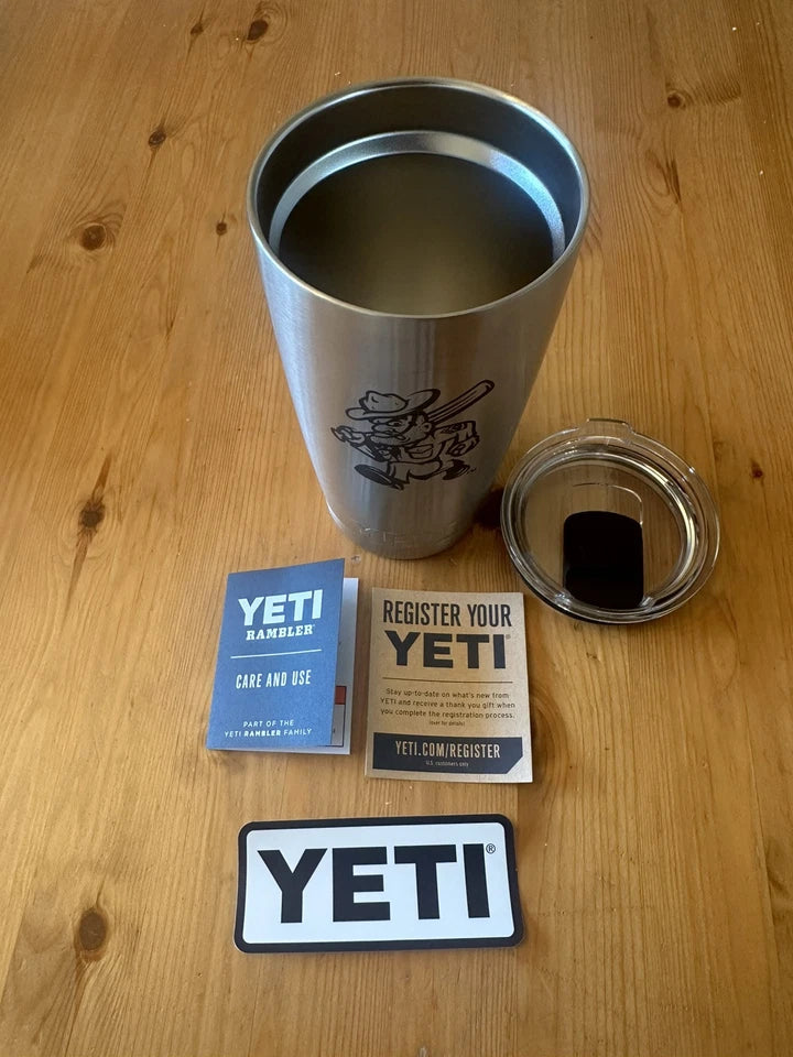 Limited Edition Texas A&M Aggies Yeti 20oz Tumbler - Baseball - Ol’ Sarge - New