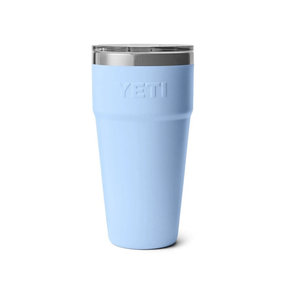 Yeti Rambler 30 Oz Stackable Cup with Magslider Lid, Big Sky Blue