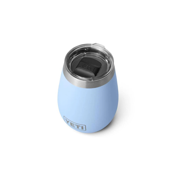 YETI Rambler Wine Tumbler 10oz Big Sky Blue