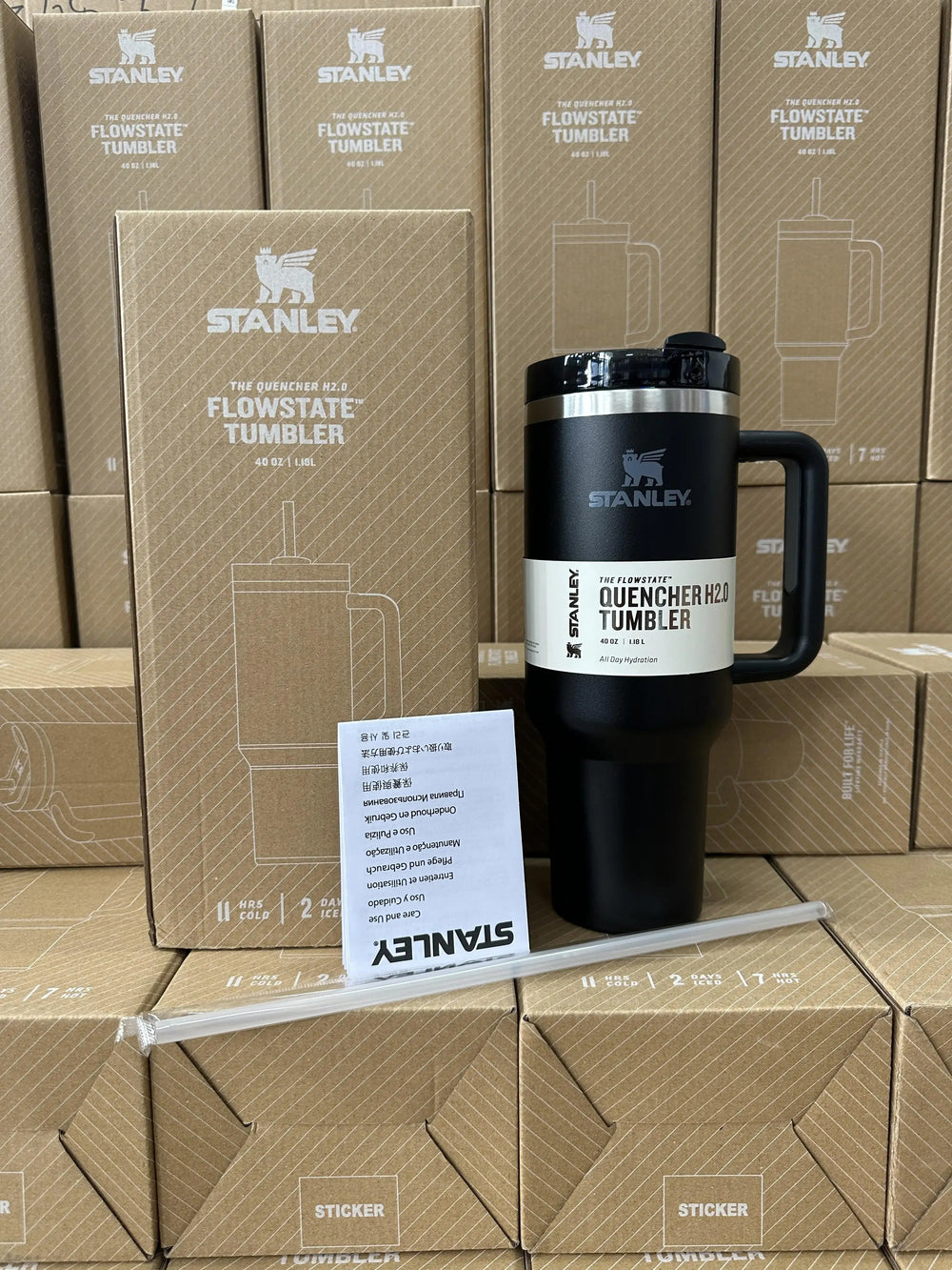Stanley 40oz Tumbler Olive Leave