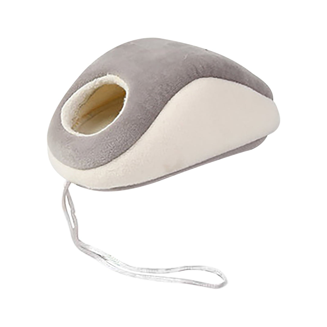 RoamHome Mini Warm Pet House Nests Autumn Winter Pet Nest for Mice Hamster Rabbit Small Animal Cotton Thermal Cage Household Small Animals Cage (Gray)